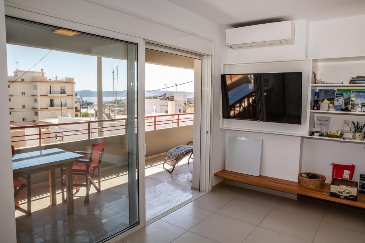 5 Sterne Apollo City Apartment Lávrion Eksteriør billede